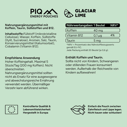 Starter - Set (3x Arctic Mint& 3x Glaciar Lime) - PIQ